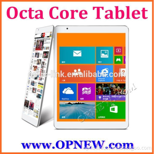 9.7" High Octa core MID IPS touch tablet pc Allwiiner A83T tablet CPU 2.0Mhz Fast speed external 3G Wifi FM GPS